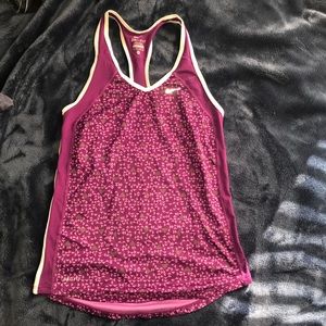 Purple Nike Dri-Fit Workout Tank
